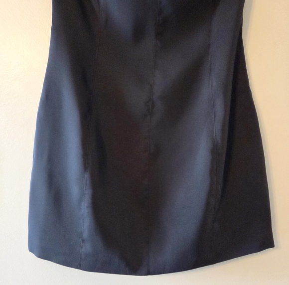 Meshki Strapless Tube Mini Little Black Dress Size Medium - Picture 11 of 15